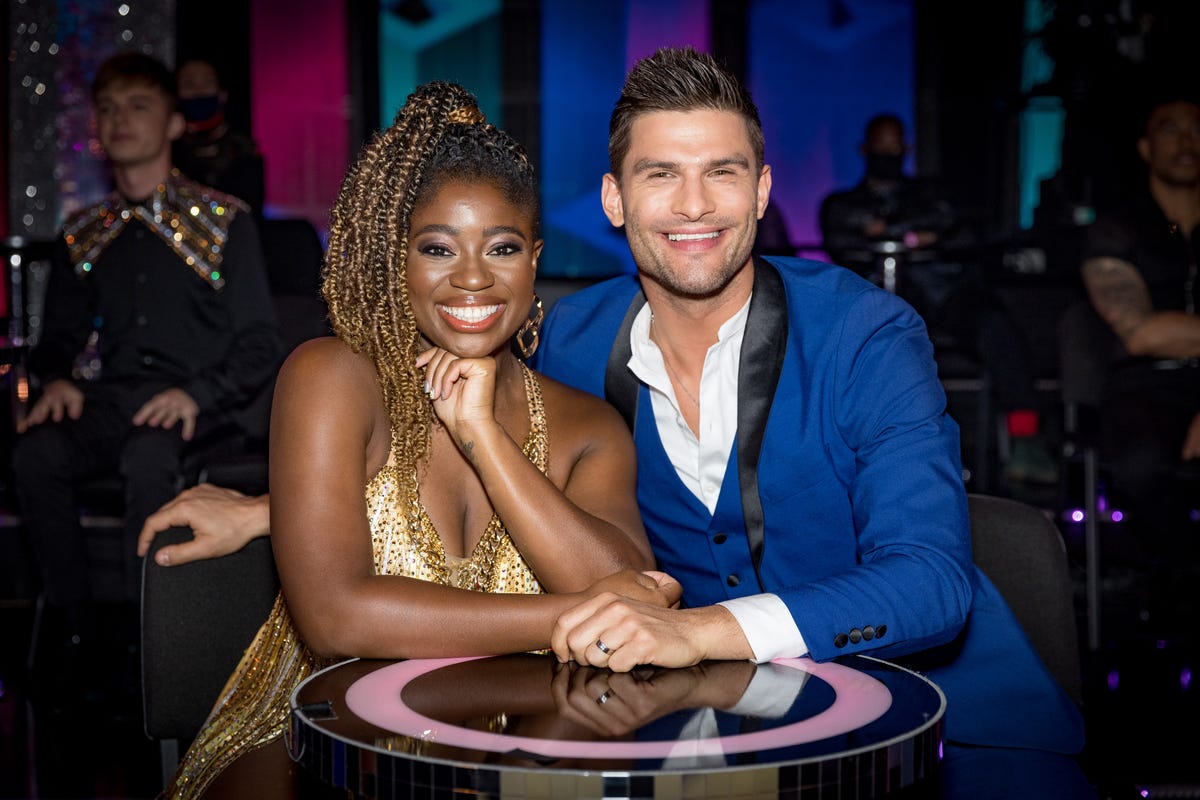 Clara Amfo pays tribute to partner Aljaz as she leaves Strictly