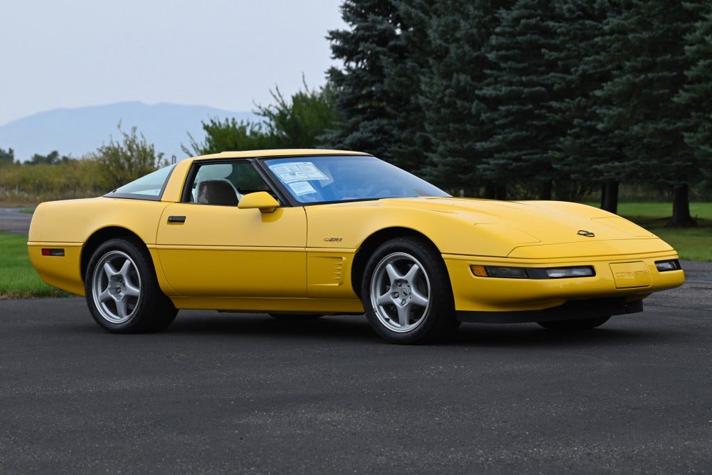 Here's Your Chance to Snag a Nearly-New C4 Corvette ZR-1