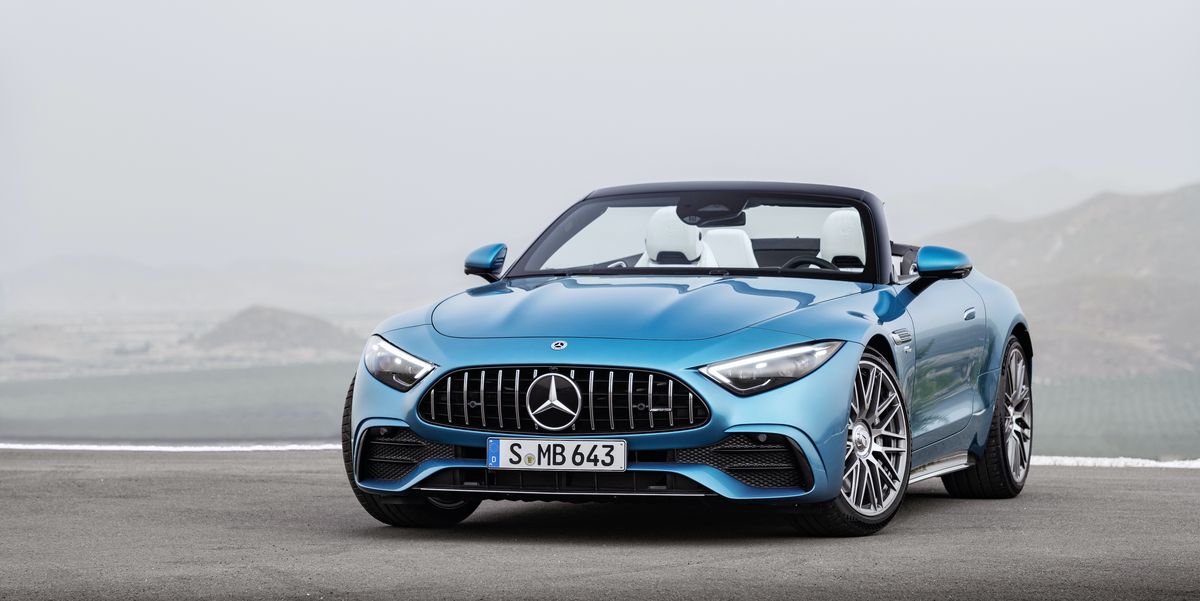 Mercedes-AMG SL43 Has a 389-HP Turbo-Four with F1 Tech