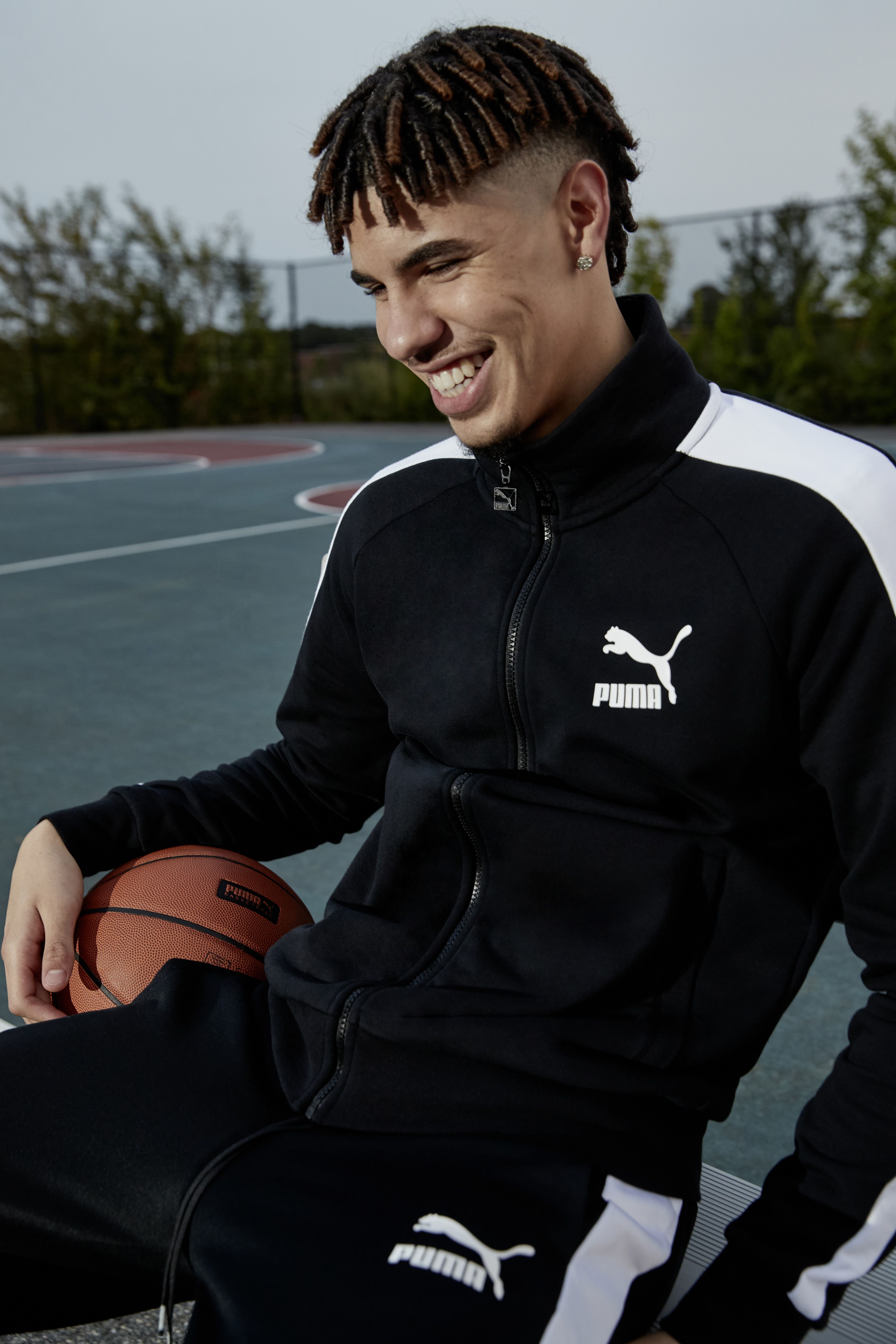 lamelo signed with puma