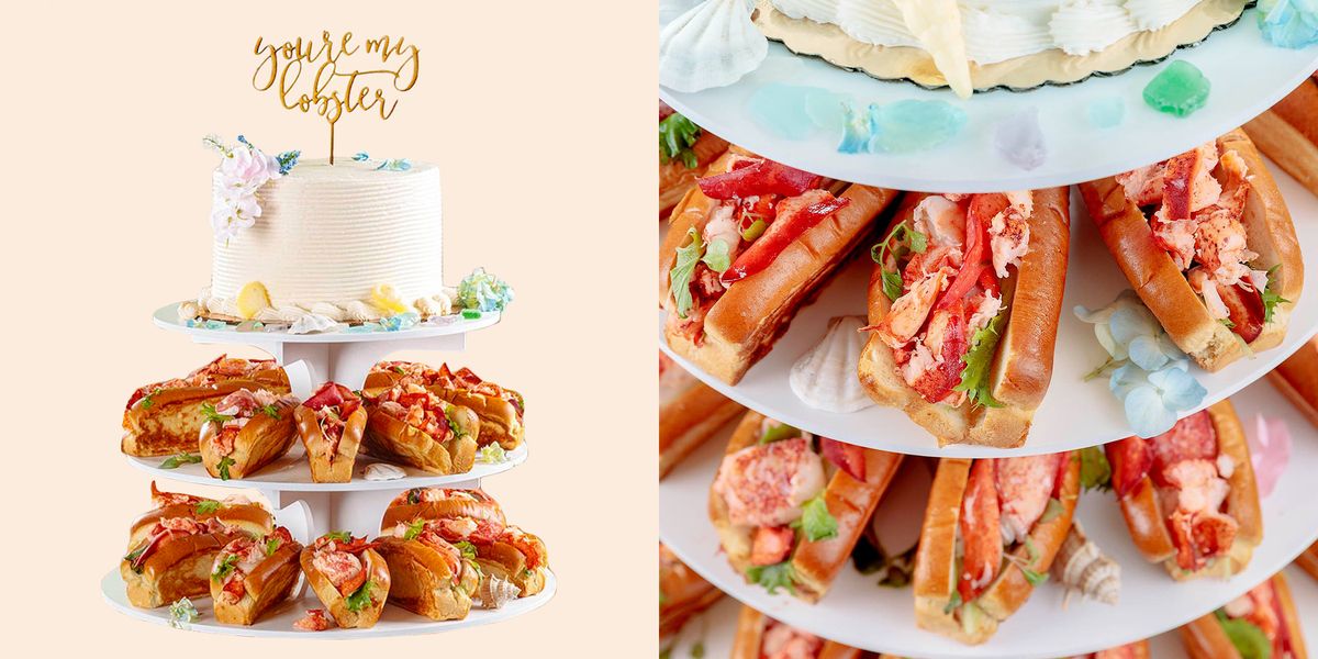 Lobster Roll Wedding Cake – Lobster Roll Cake From Myseafood