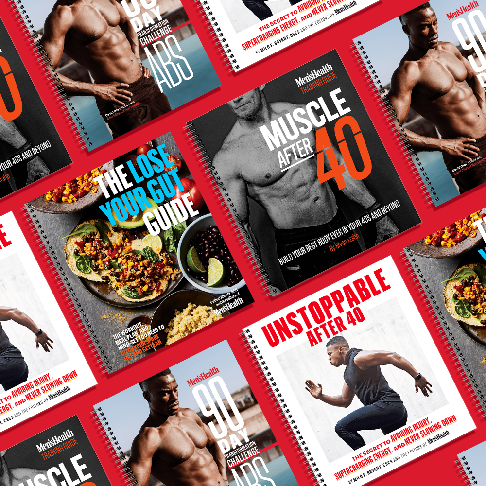 Our Men's Health Guides Are 20% Off on Amazon