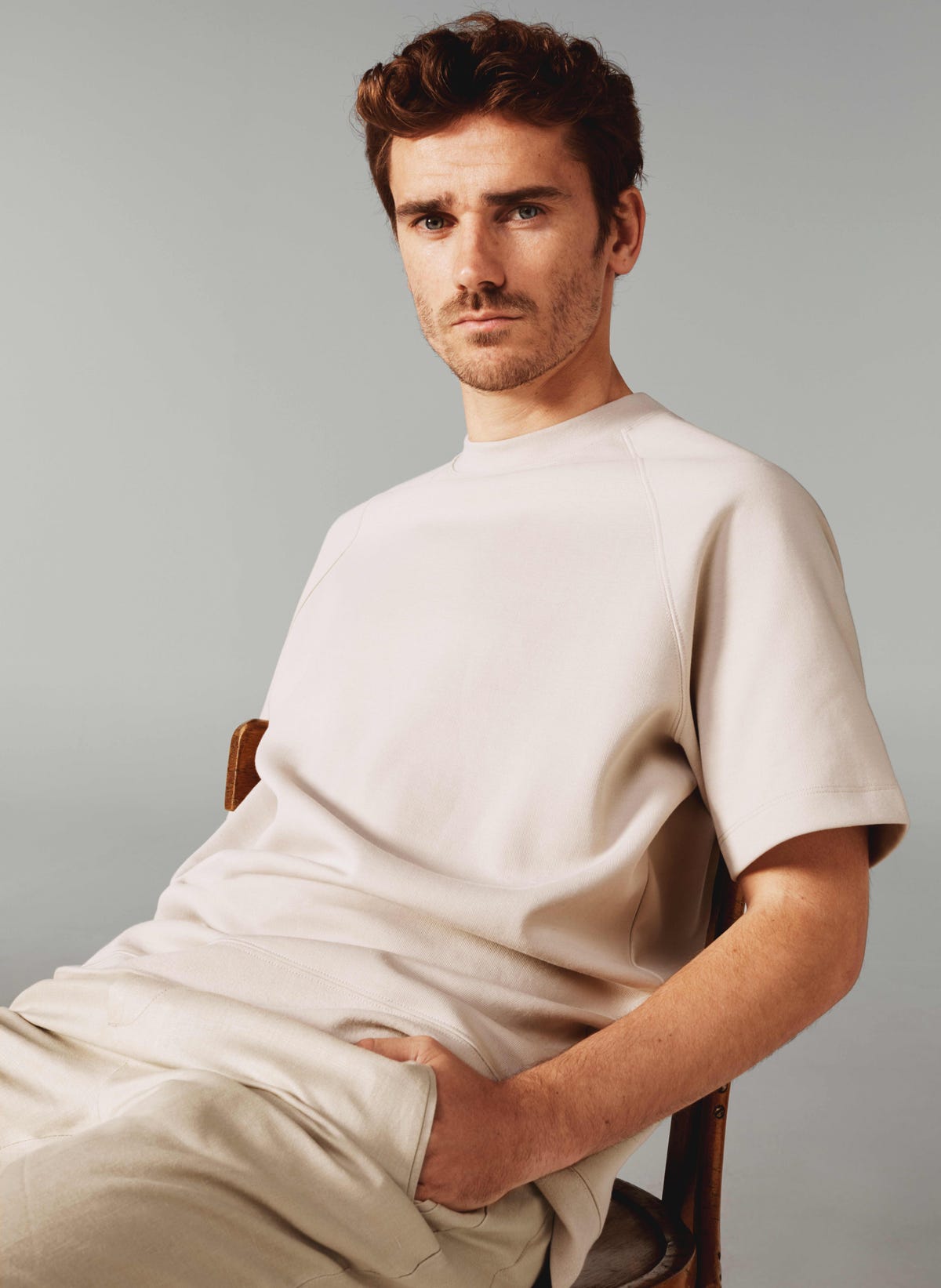 Antoine Griezmann x Mango hombre: 