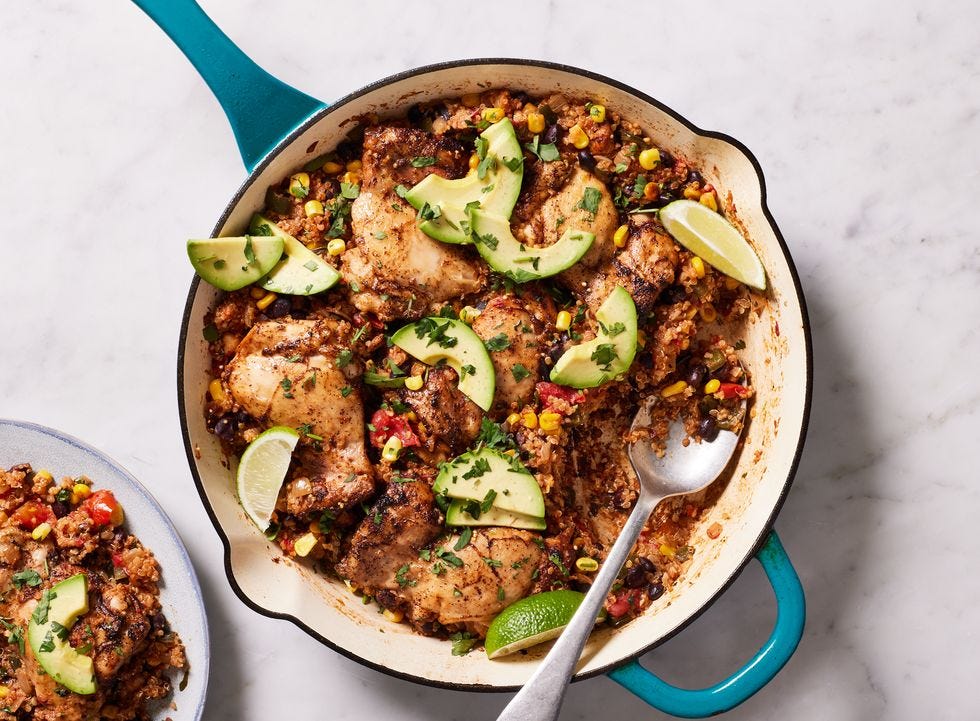 One-Pan Chicken & Quinoa Is The Healthy Dinner You Need Tonight