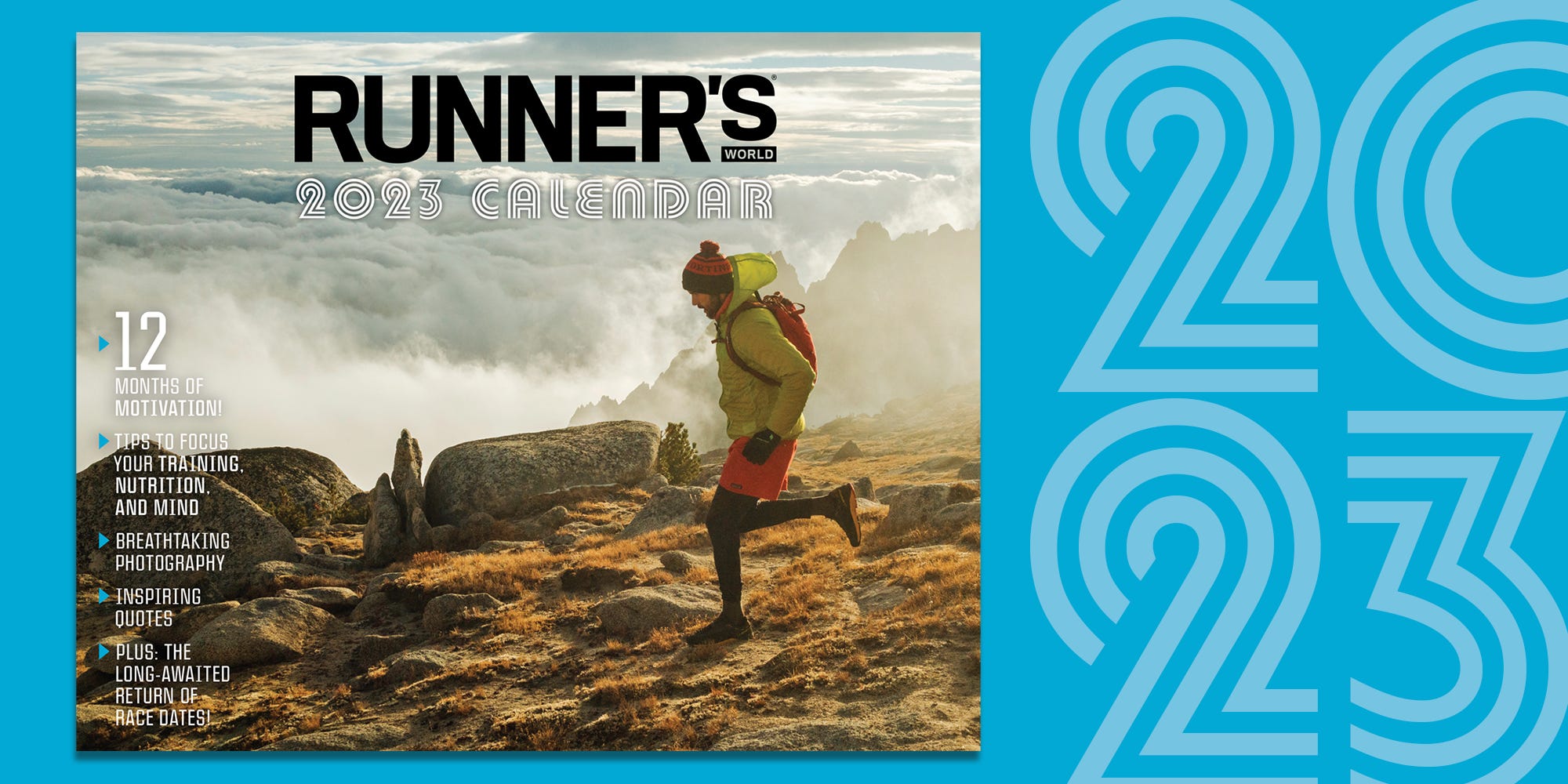The 2023 Runner’s World Calendar Is on Sale Today