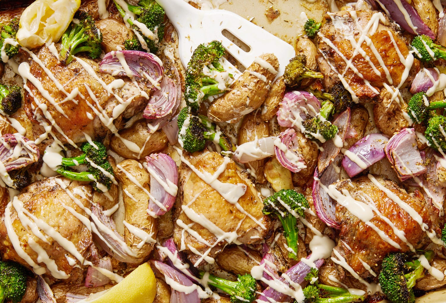 Za'atar Sheet-Pan Chicken Promises Maximum Flavor & Minimal Mess