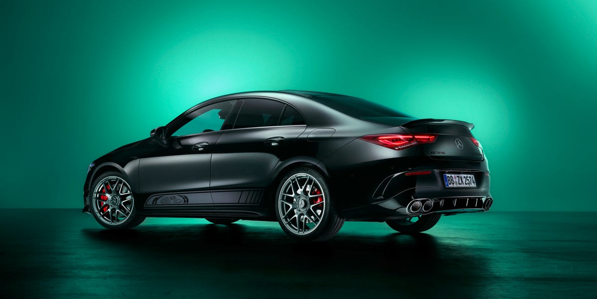 2023 Mercedes-AMG CLA45 Edition 55 Upgrades Aerodynamics, Looks