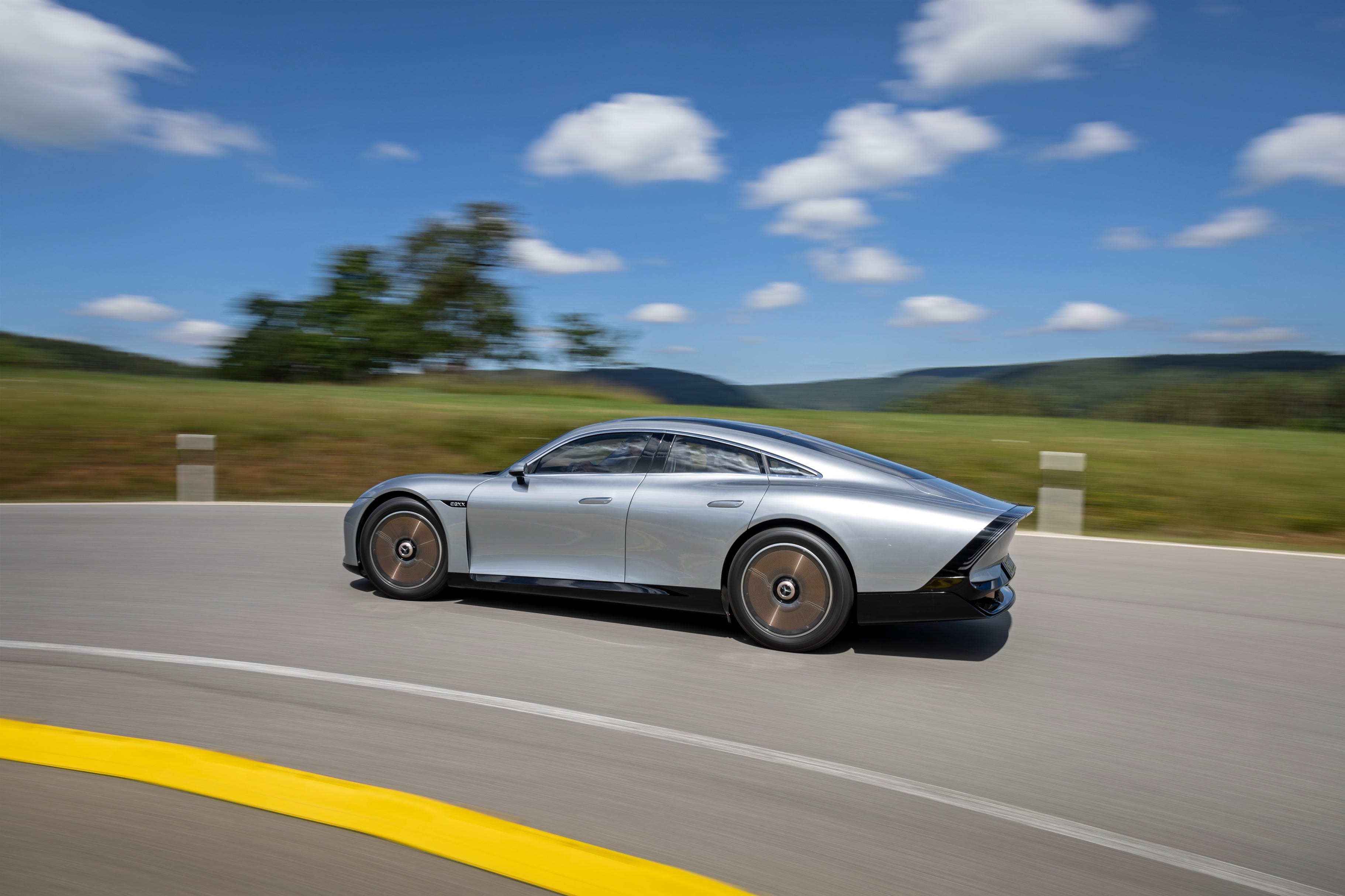 Logging 747 Miles in Test Run, Mercedes EQXX Basks in EV Glory