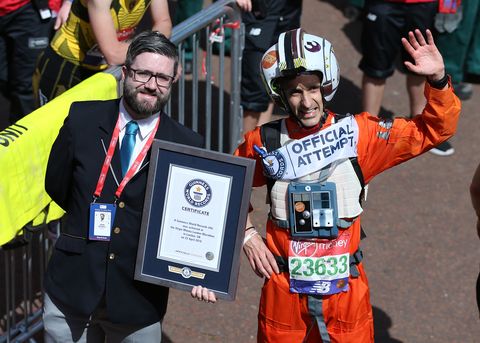 guinness world records attempts london marathon