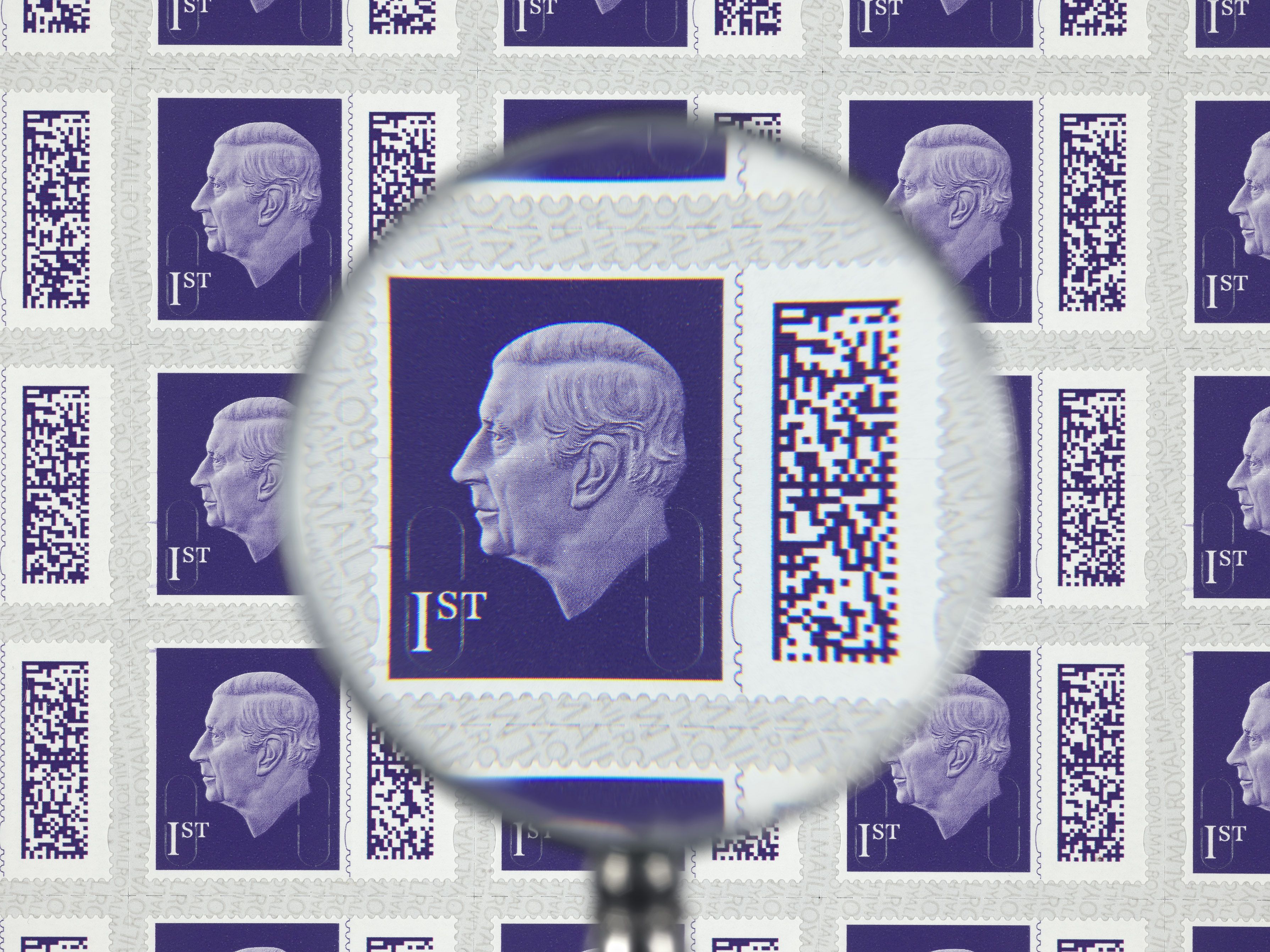 King Charles III's Stamp Unveiled By Royal Mail