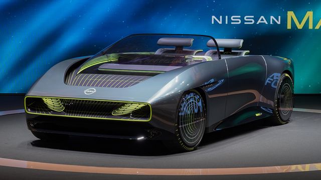 nissan max out concept convertible ev