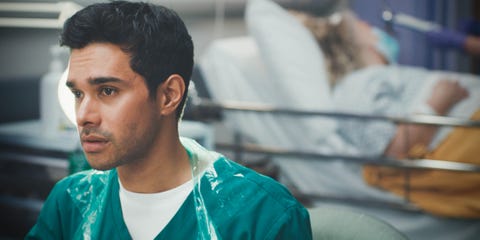 Casualty confirms shocking gang story for Rash Masum