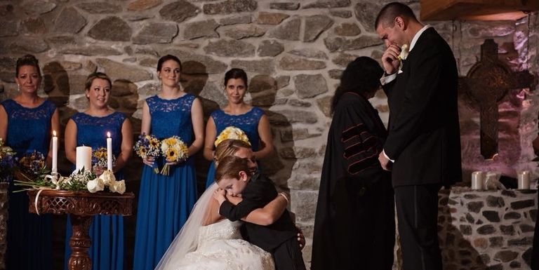 Bride Reads Vows To Stepson And His Mom And I M Not Crying You Are