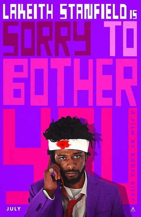 sorry to bother you movie poster