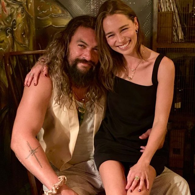 Jason Momoa and Emilia Clarke Share Photos of Their Reunion