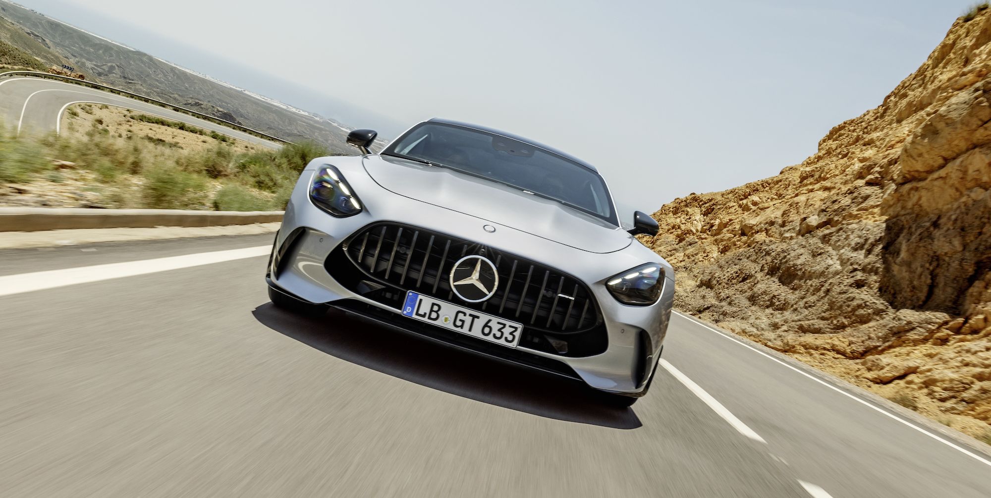 The 2024 Mercedes-AMG GT Weighs 4343 Pounds