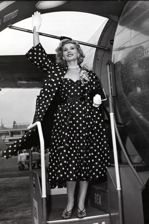 The Best Celebrity Airport Style From the 1950s