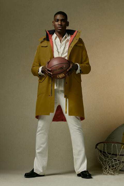 the convertiblelength portage jacket in gold