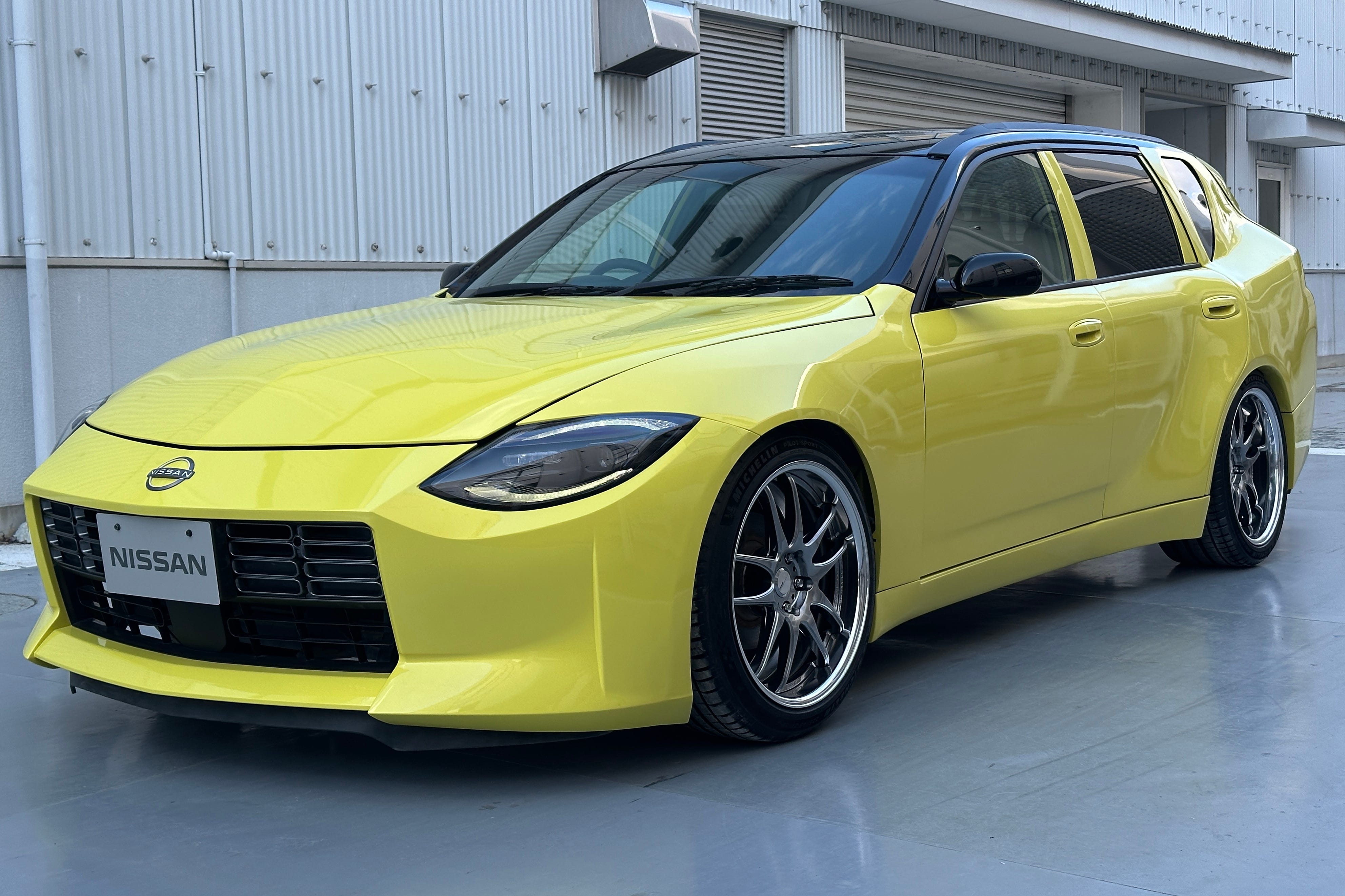 What Happens When You Combine a Nissan Z, Leaf and Stagea