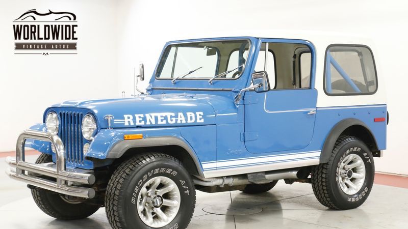 This  V-8 Jeep CJ Renegade Isn't Like Today's Wranglers