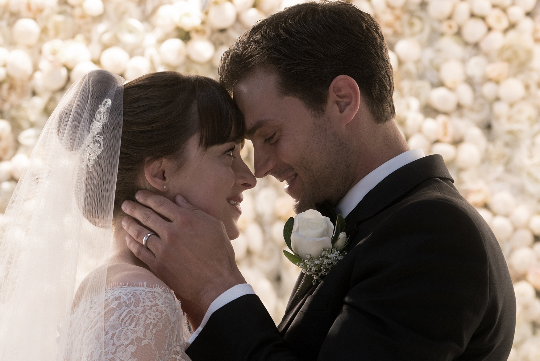 Fifty Shades Freed First Look Christian And Anastasia S Wedding Dance