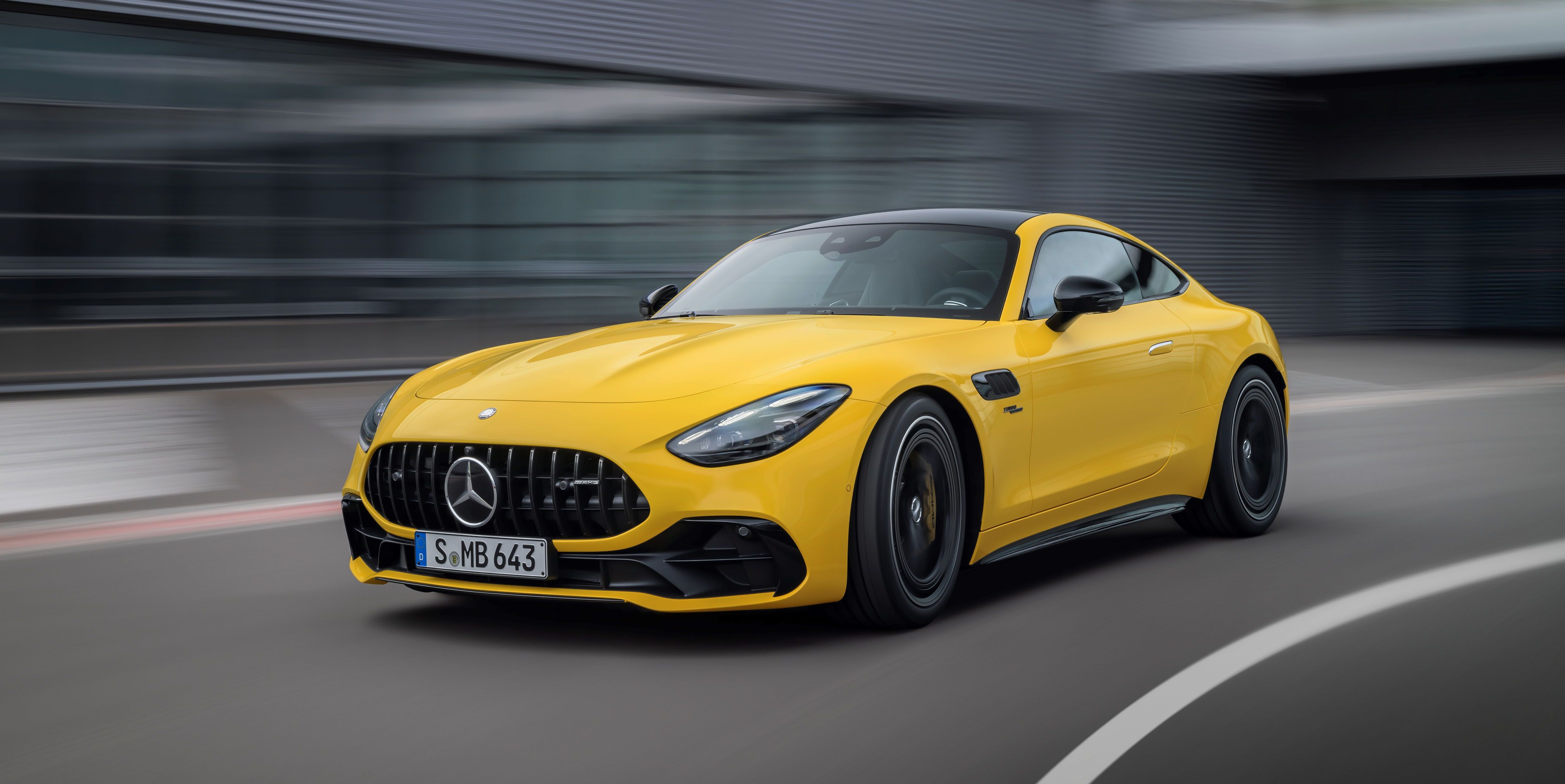 2025 Mercedes-AMG GT43 Coupe Packs a Turbo-Four and Rear-Wheel Drive