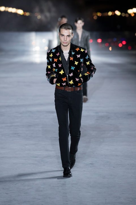 Here's Every Men's Look From Saint Laurent's Summer 2018 Show