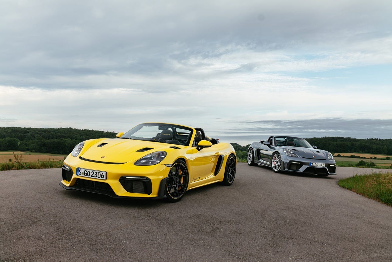Gas-Powered Porsche 718 Cayman and Boxster Production Ends This October