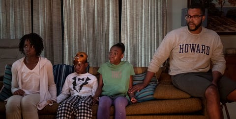 Lupita Nyong'o, Evan Alex, Shahadi Wright Joseph, and Winston Duke in Us Lupita Nyong & # 39; o, Evan Alex, Joseph Shahadi Wright and Winston Duke in Us
