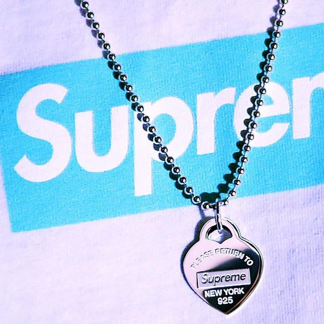 supreme Tiffany necklace