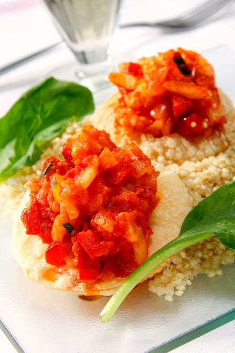 Hojaldres con quinoa y pisto hojaldres con quinoa y pisto