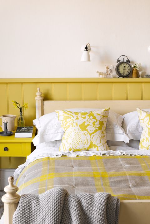 15 Cheerful Yellow Bedrooms Chic Ideas For Bedroom Decor - Yellow And Green Bedroom Decorating Ideas