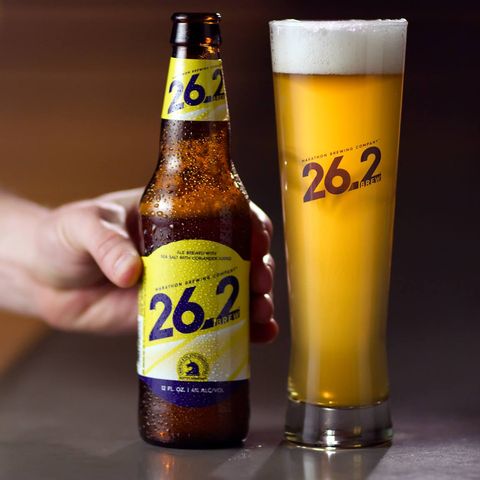 best low-calorie beer: 26.2 brew beer