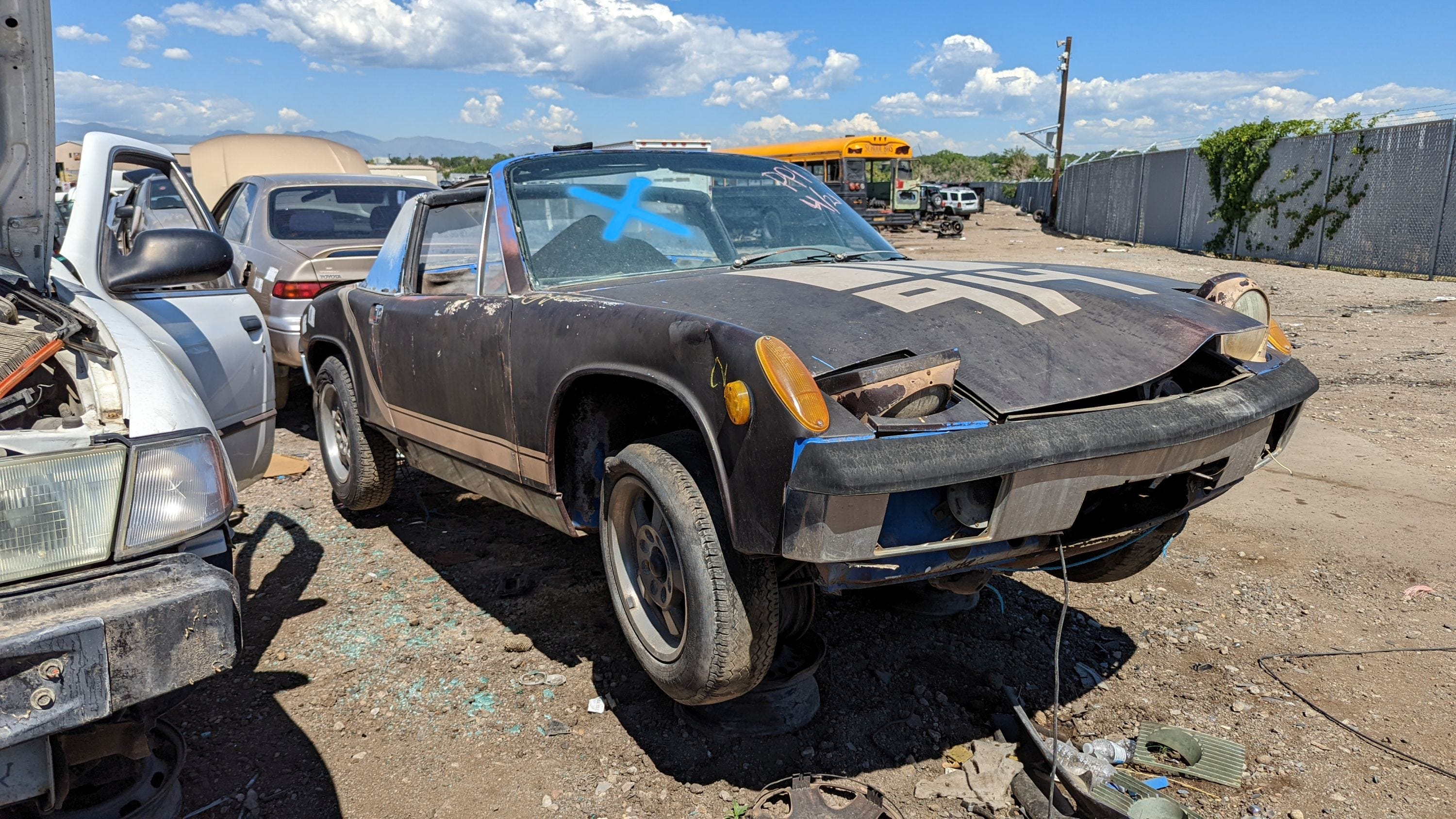 First-Year Porsche 914 Prepares to Meet Crusher, Still Swears It's Not a VW