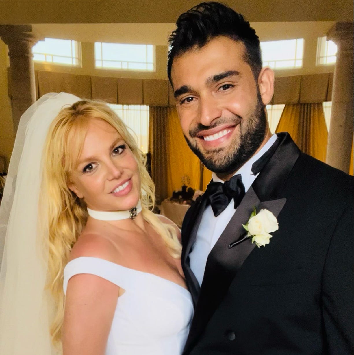 Britney Spears Wore a Diamond Thong to Her Wedding Reception