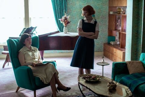 Netflix史上最高再生数を記録 クイーンズ ギャンビット の見逃せないインテリア34 Elle Decor エル デコ