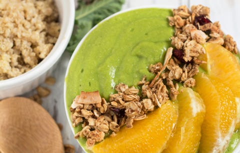 Orange Kale Quinoa Smoothie Bowl Orange Kale Quinoa Smoothie Bowl