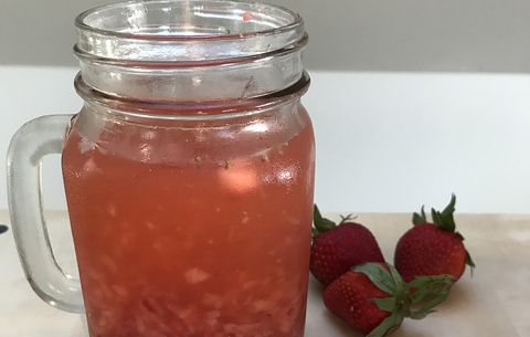 Strawberry Vanilla Apple Cooler