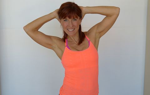 Fit 50 year old woman