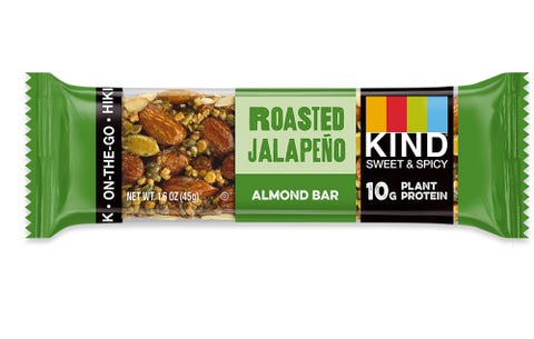 KIND Sweet & Spicy Roasted Jalapeno KIND Sweet & Spicy Roasted Jalapeno, low sugar