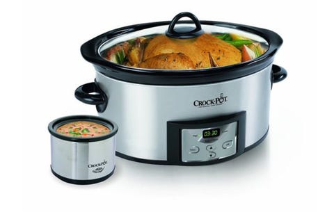 Crock-Pot 6-Quart Countdown Programmable Oval Slow Cooker with Dipper Best slow cookers to buy on Amazon, Crock-Pot 6-Quart Countdown Programmable Oval Slow Cooker with Dipper