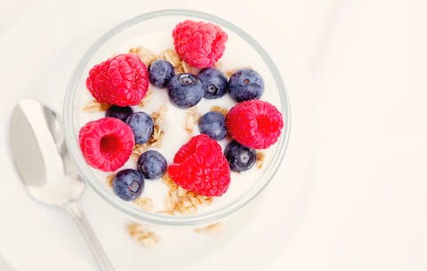 I consumed fewer calories over the course of the day. low fat, fat free, lose weight