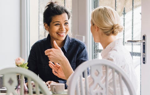 image women having lunch