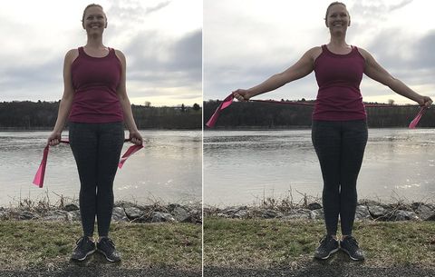 Side Pulls posture exercise