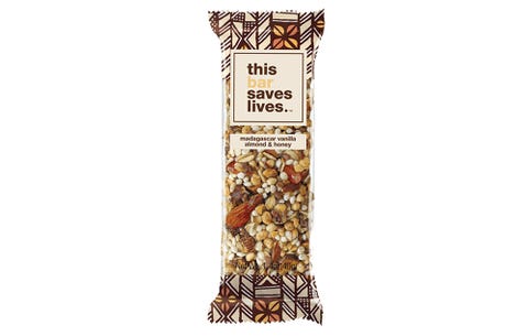 This Bar Saves Lives. Madagascar Vanilla Almond & Honey This Bar Saves Lives. Madagascar Vanilla Almond & Honey