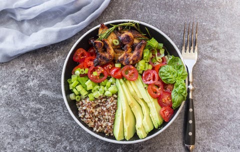 chicken quinoa bowl