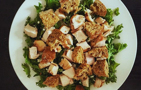 harvest kale chicken salad