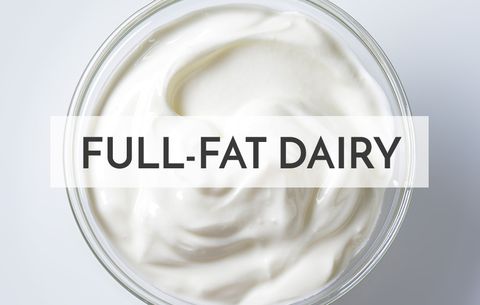 Full fat dairy