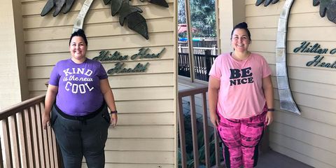 Sarah Polite weight loss camp story