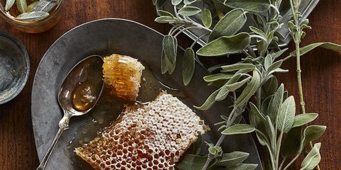 herb-infused honey salve